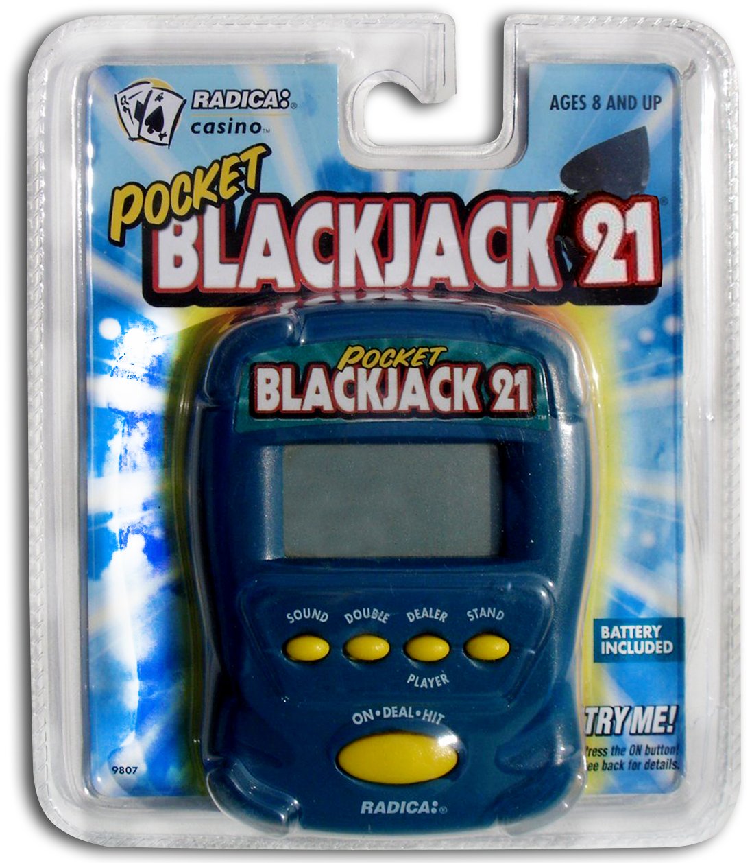 Amazon.com: Pocket Blackjack 21 Electronic Handheld Game (1997